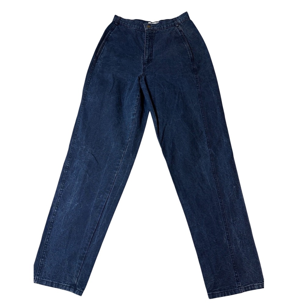 Vintage Calvin Klein High Waisted Straight Leg Mom Jeans Blue Size 8 26W